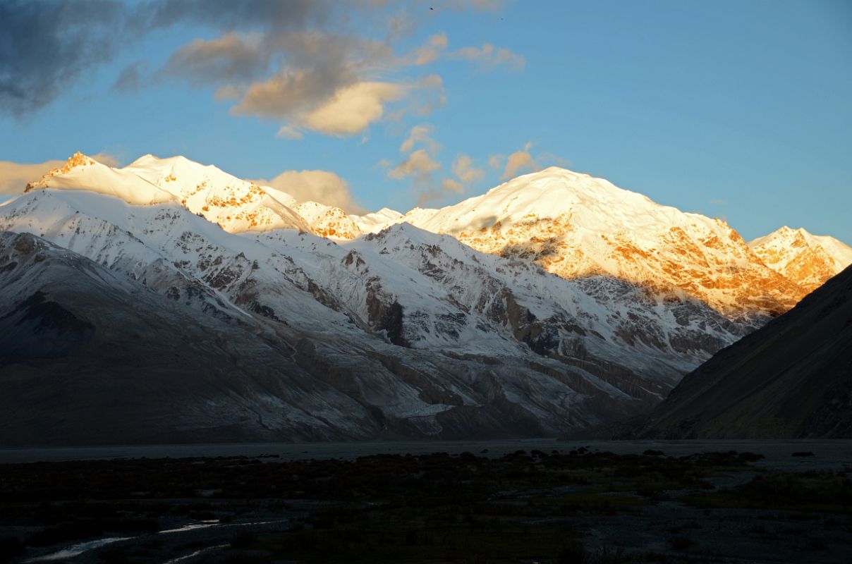 40 Sunrise On The Mountains Southwest Of Sughet Jangal K2 North Face China Base Camp